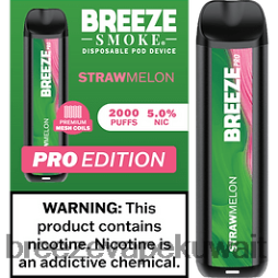 2VVBXT14 Breeze Pro 2000 نفث Breeze vape price - البطيخ القش