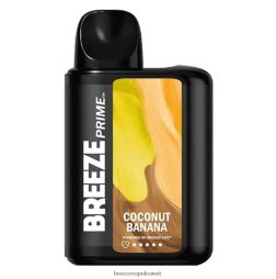 2VVBXT1 Breeze Prime 6000 نفث Breeze vape Jordan - جوز الهند الموز