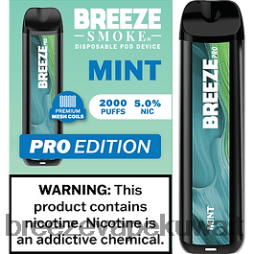 2VVBXT20 Breeze Pro 2000 نفث Breeze vape thc - نعناع