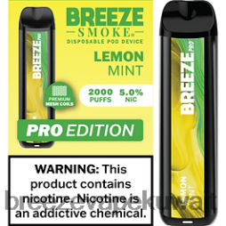 2VVBXT23 Breeze Pro 2000 نفث Breeze vape Kuwait - ليمون نعناع
