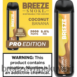 2VVBXT26 Breeze Pro 2000 نفث Breeze vape prime - جوز الهند الموز