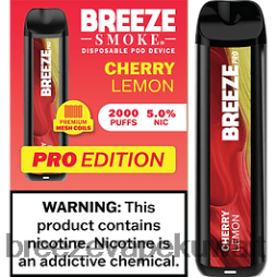 2VVBXT27 Breeze Pro 2000 نفث Breeze vape wholesale price - ليمون الكرز